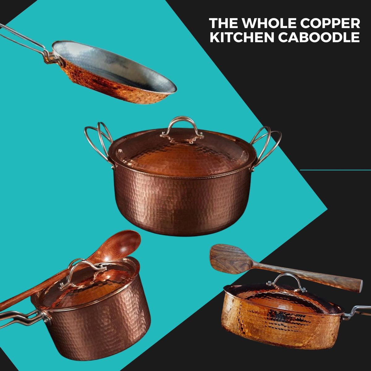 The Whole Copper Kitchen Caboodle