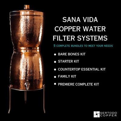 Sana Vida Copper Water Filtration Systems