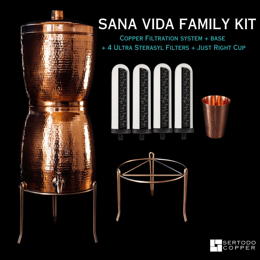 Sana Vida Copper Water Filtration Systems