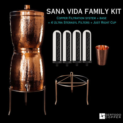 Sana Vida Copper Water Filtration Systems