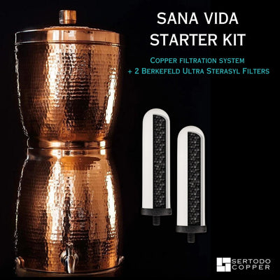 Sana Vida Copper Water Filtration Systems