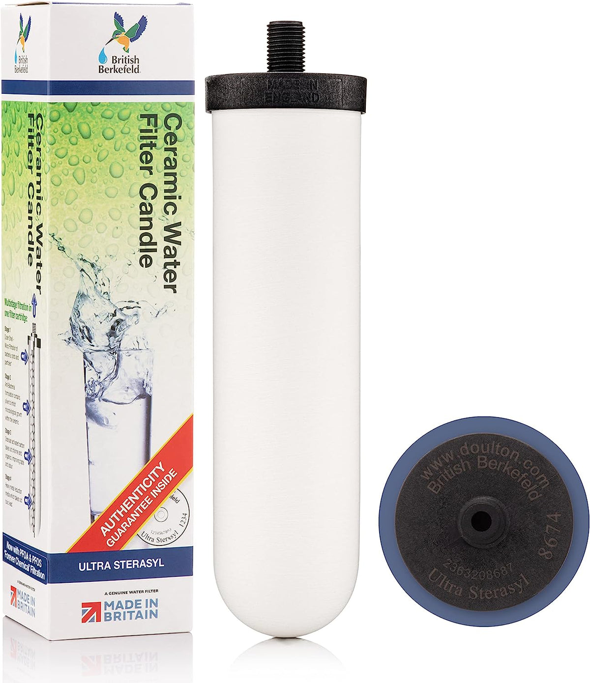 British Berkefeld® Ultra Sterasyl® Water Filter Candle