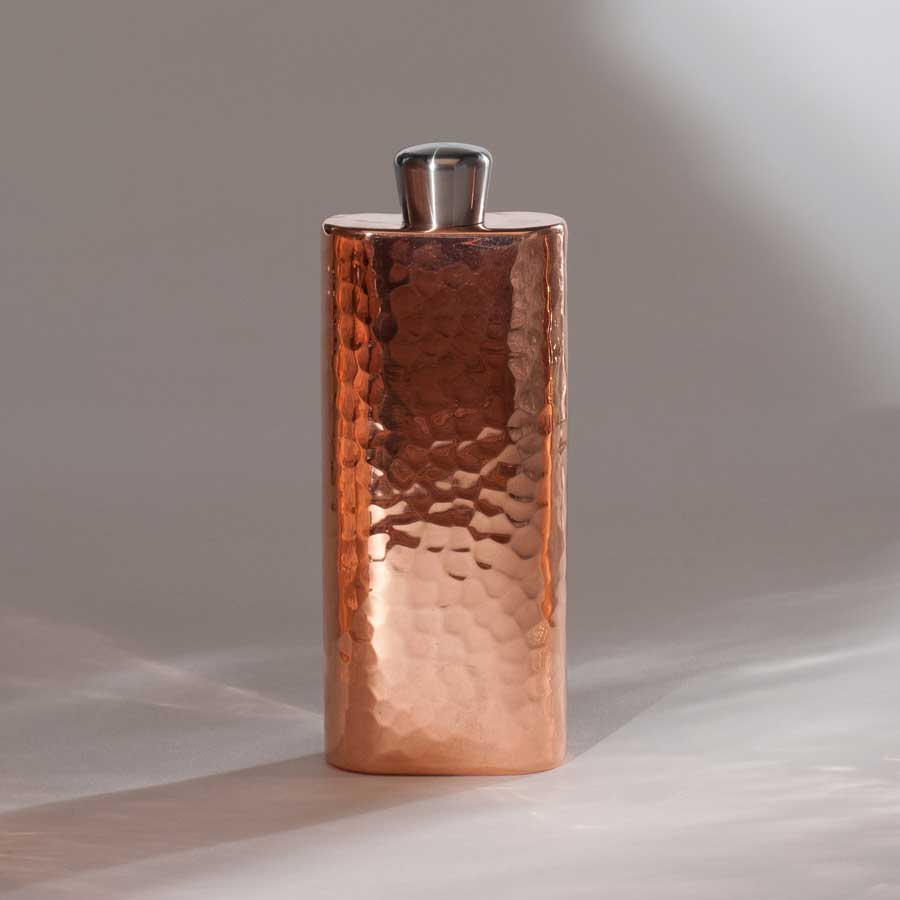 Espadín Copper Boot Flask