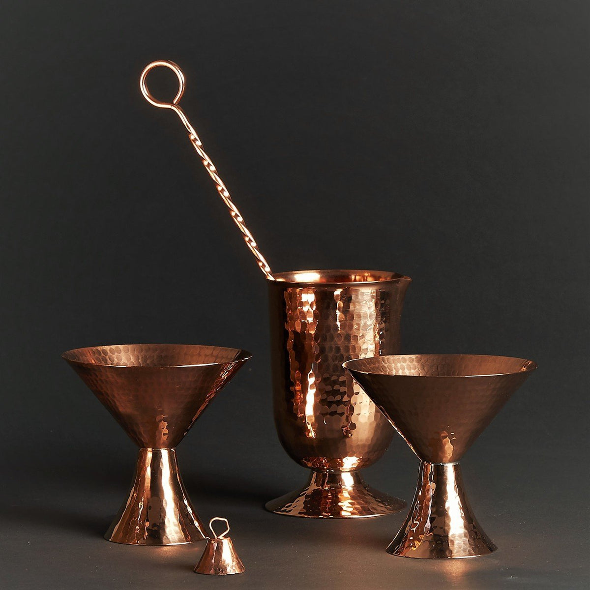 Copper Martini Set